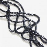 Zdjęcie - Kryształki oponki fasetowane blue hematite 2x3mm